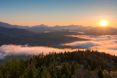 Nature Print Sunrise Picture Adirondack Sunrise Photograph Sunrise Print Picture of Sunrise Fine Art Photography Landscape Photo